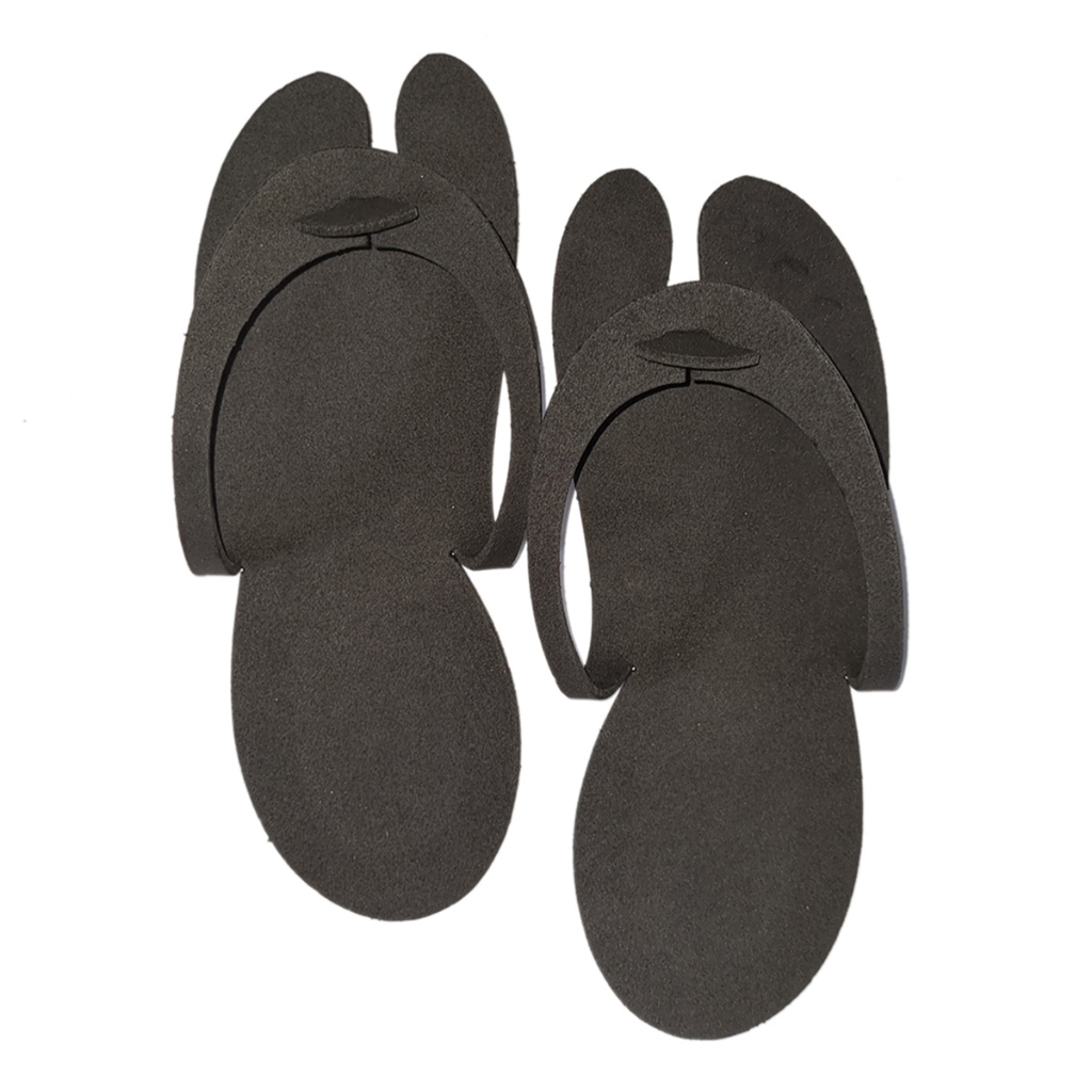 50 Pares De Chinelo Descartável Eva 4mm Hotel Festa Pedicure Salão preto branca chinela Barata em Oferta na Shopee