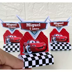 Porta bis duplo (cabem dois bis) Carros |Lembrancinhas Carros