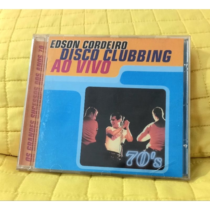 Cd Edson Cordeiro Disco Clubbing ao Vivo