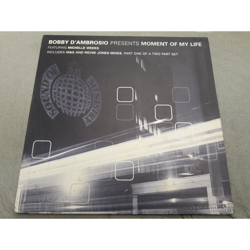 Lp Disco Vinil Bobby D'ambrosio - Moment Of My Life (imp)