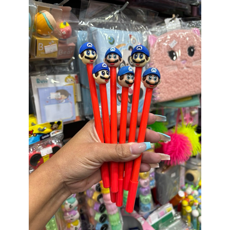 Centa Mário bross Nintendo retrô pronta entrega papelaria fofa kawaii