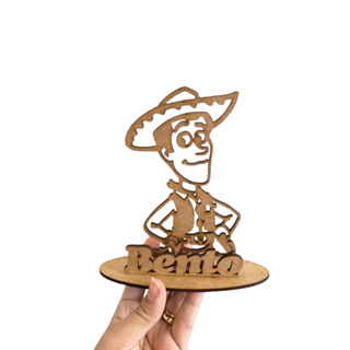 Centro De Mesa Toy Story Personalizado Festa em mdf em Oferta na Shopee