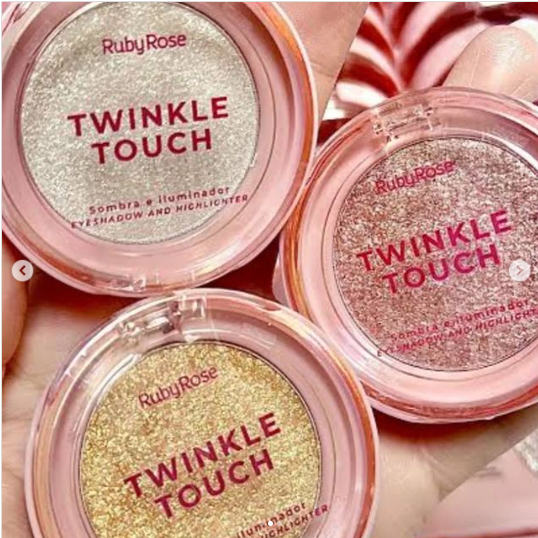 Sombra e Iluminador Twinkle Touch Ruby Rose
