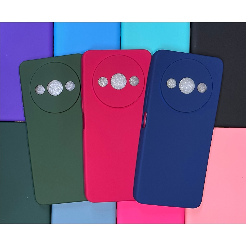 Kit Capa + Pelicula 3D Xiaomi Redmi A3 / Redmi A3X / Poco C61 Ou apenas capinha  Silicone Aveludado em Oferta na Shopee