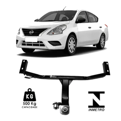 Engate Reforçado Nissan Versa 2011 A 2022 500kg + Rabicho