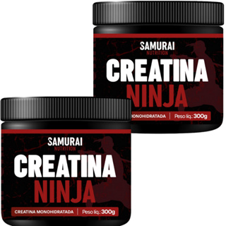 Kit 2x Creatinas Monohidratada Ninja - Samurai Nutrition em Oferta na Shopee