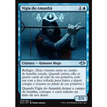 Vigia do Amanhã (Mago / Humano) - Magic The Gathering