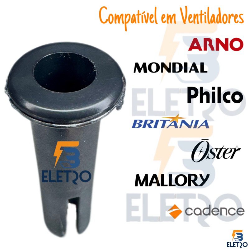 Pino da Oscilação para Ventilador Oster Super Breeze e Power Fresh 30cm 40cm 50cm (KIT 5 PEÇAS)