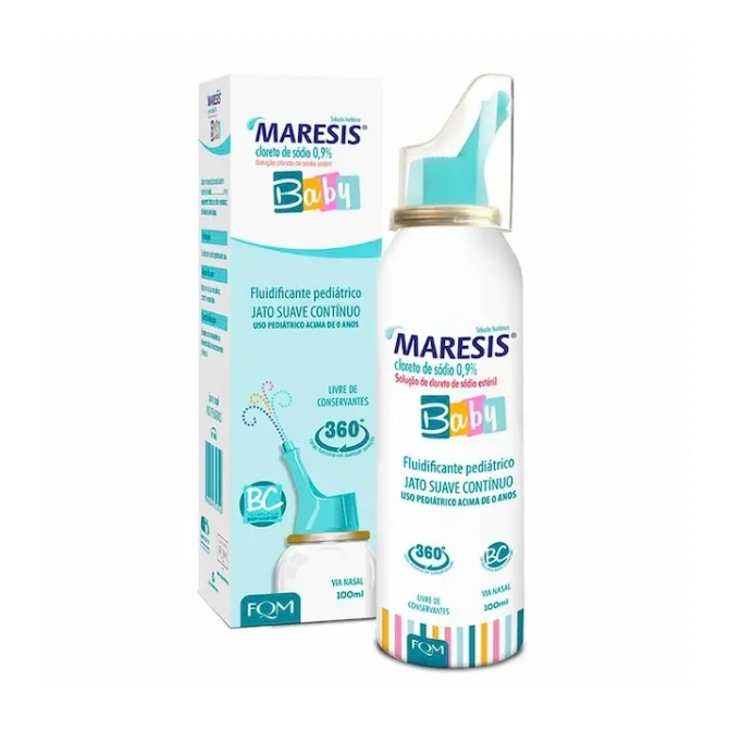 Maresis Baby 0,9% Spray Nasal Infantil 100ml - FQM em Oferta na Shopee