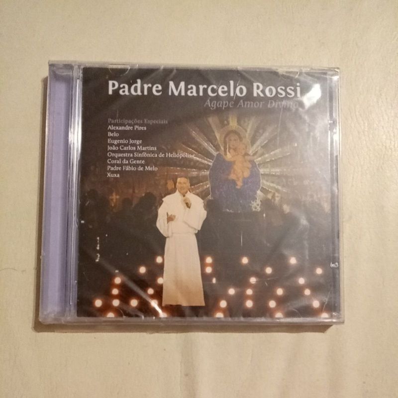CD padre Marcelo Rossi ágape amor divino part Xuxa padre Fabio Belo Alexandre Pires