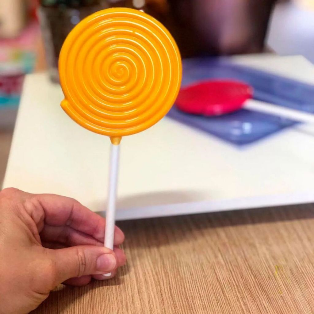 1~5  Forma Simples PIRULITO DO KIKO em Acetato PORTO Para Bombom e Doces de Chocolate e Confeitaria. P449 - M7 em Oferta na Shopee