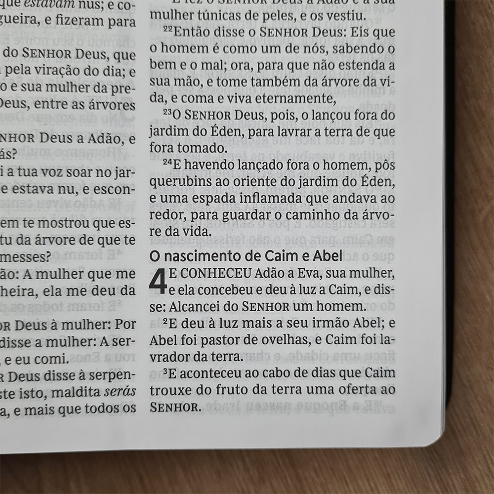 Bíblia Sagrada | Acf | Leitura Perfeita | Couro Soft Preto — imagem 2 de 2