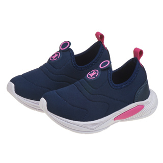 Kidstep Tenis Escolar Infantil Calce Fácil K Feminino Bordado Marinho com Pink em Oferta na Shopee