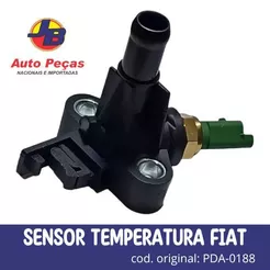 Sensor Temperatura Fiat FIRE 8V C/ Carcaça MTE-4099 – Uno Palio Siena