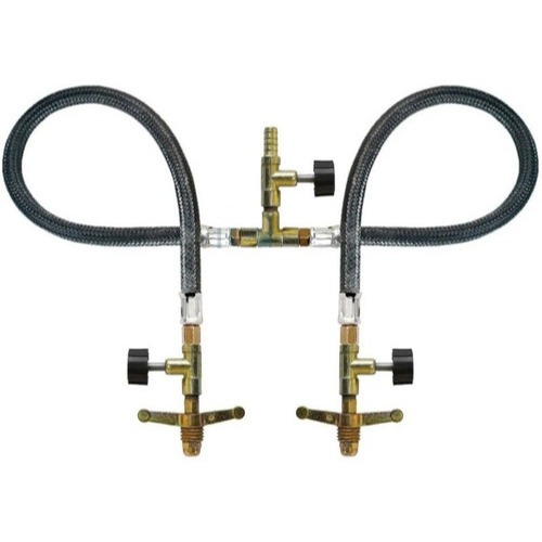 Kit Gás P/ Dois Botijão Botijões 13kg C/ Mangueira 50cm