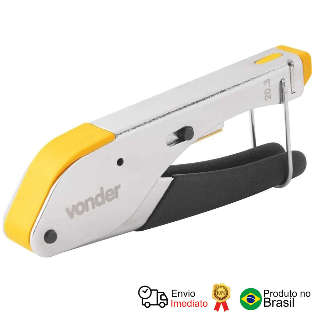 Alicate Crimpador Para Cabo Coaxial Vonder em Oferta na Shopee