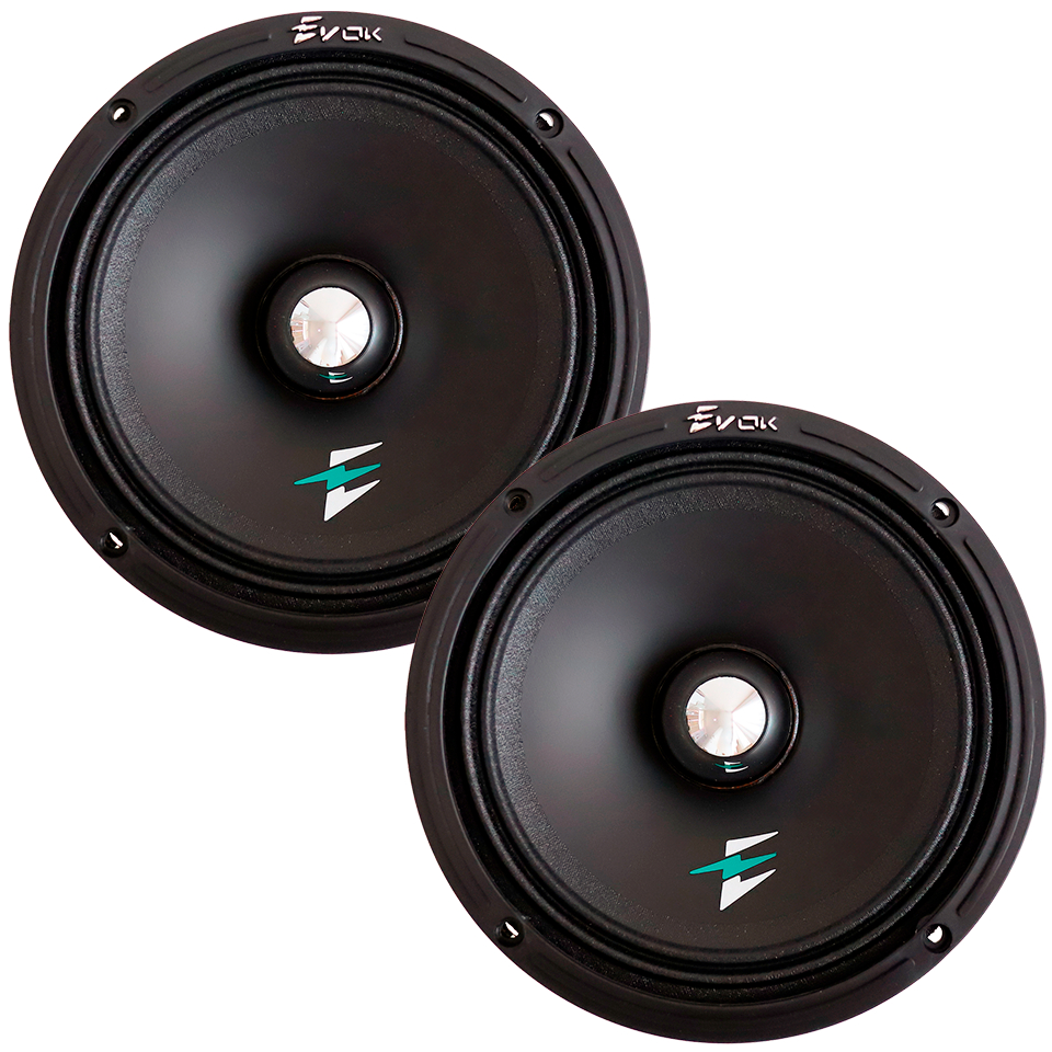 Par Alto Falante Medio Grave Evok 6'' Mb230x 230w 4 Ohms em Oferta na Shopee