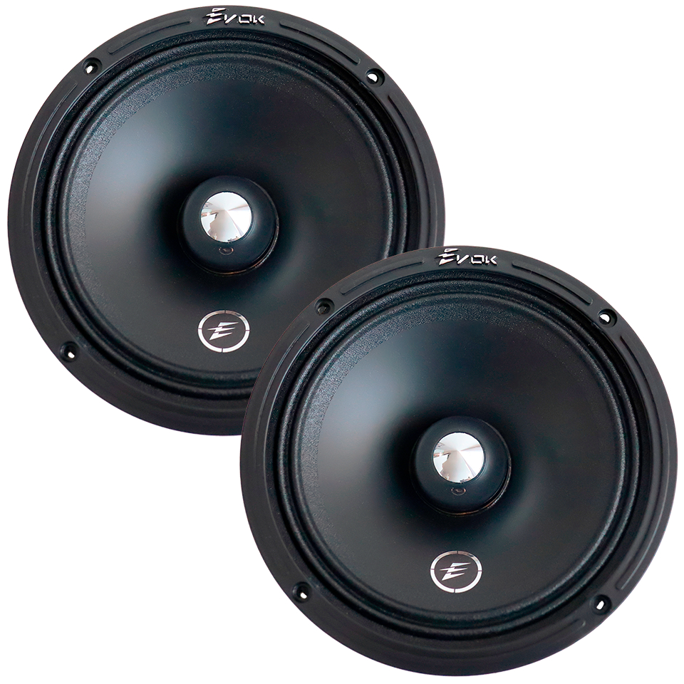 Par Alto Falante Medio Grave Evok 6'' 6mb300 300w Rms 4 Ohms - Spare Parts and Accessories for Vehicles