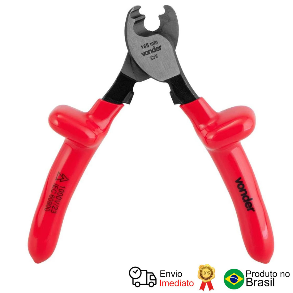 Alicate Corta Cabos 6 Com Isolação Até 1.000 V Vonder em Oferta na Shopee
