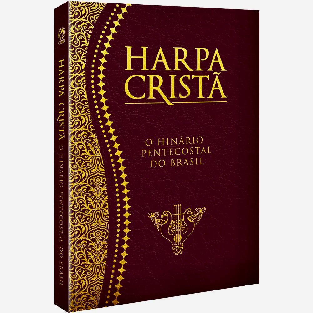 Harpa Cristã Popular Média Vinho | Capa brochura | Cpad