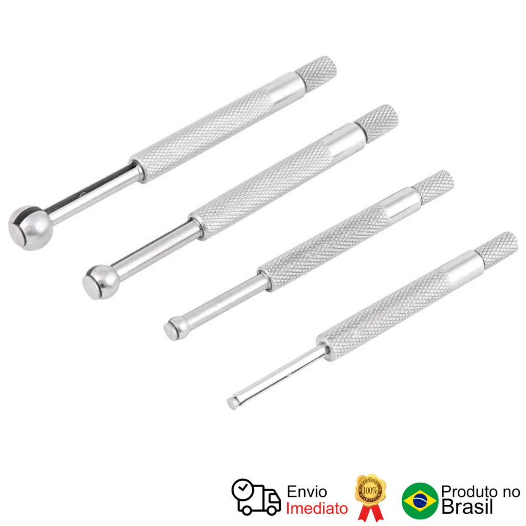 Calibrador Telescópico 3 Mm A 13 Mm Jogo Com 4 Peças Vonder