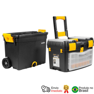 Caixa Ferramentas Plástica 460x260x620 Crv 0400 Vonder em Oferta na Shopee