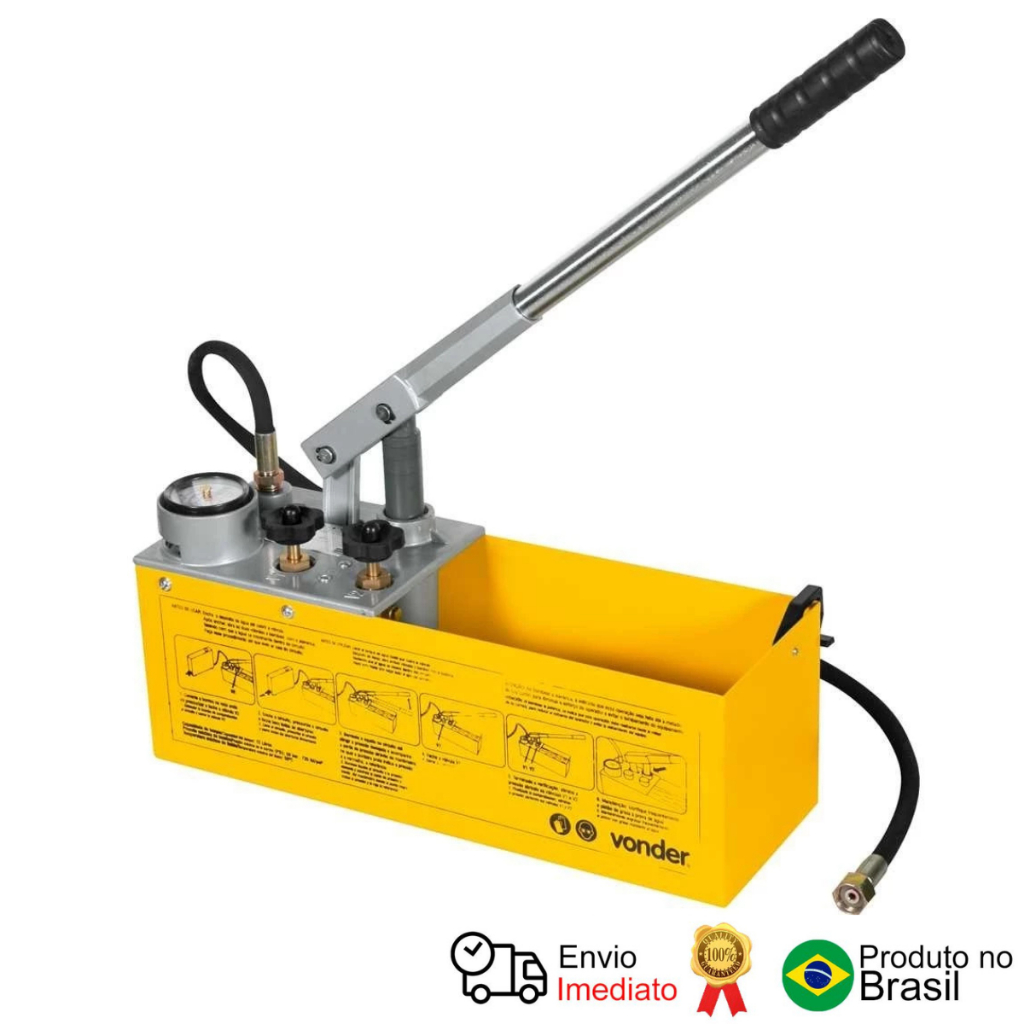 Bomba Para Teste Hidrostático Btv 050 Vonder