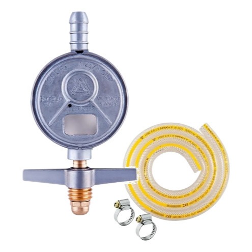 Kit Regulador Aliança 1kg + Mangueira Gás p/ Botijão Cozinha em Oferta na Shopee