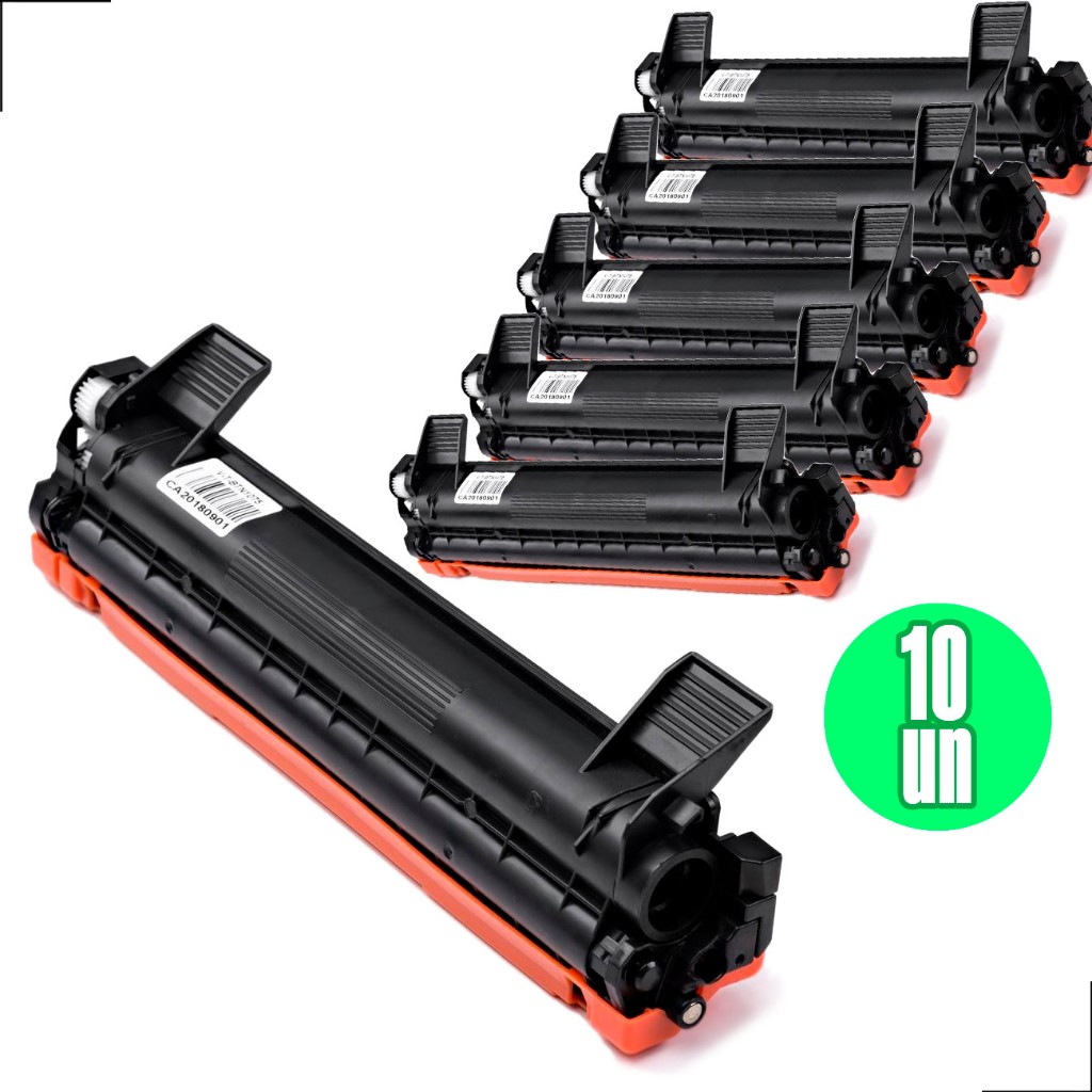 Kit 10 TN1060 Compatível Carregado Toner Novo Lacrado HL 1212 1110 1202 1210 DCP 1512 1518 1810 em Oferta na Shopee