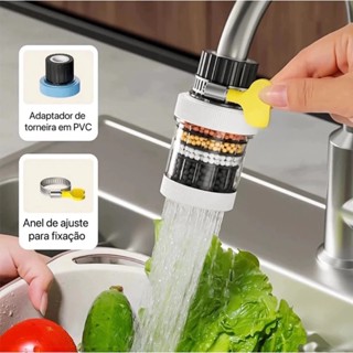 Torneira De Cozinha Purificadora De Água Doméstica Pré-filtro Conector Universal （Cor Aleatória） em Oferta na Shopee