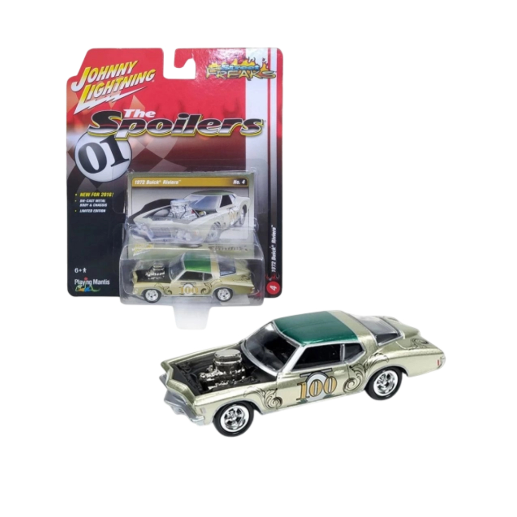 MINIATURA JOHNNY LIGHTNING - 1972 BUICK RIVIERA 4 #JLSF001