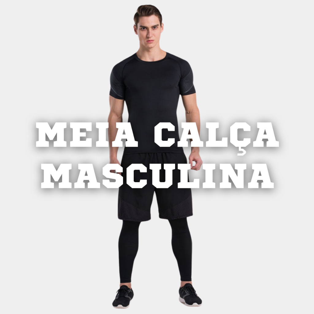 Kit 2 Meias Calça Masculina Flanela Forro Interno Segunda Pele Frio Esporte Casual Estilo