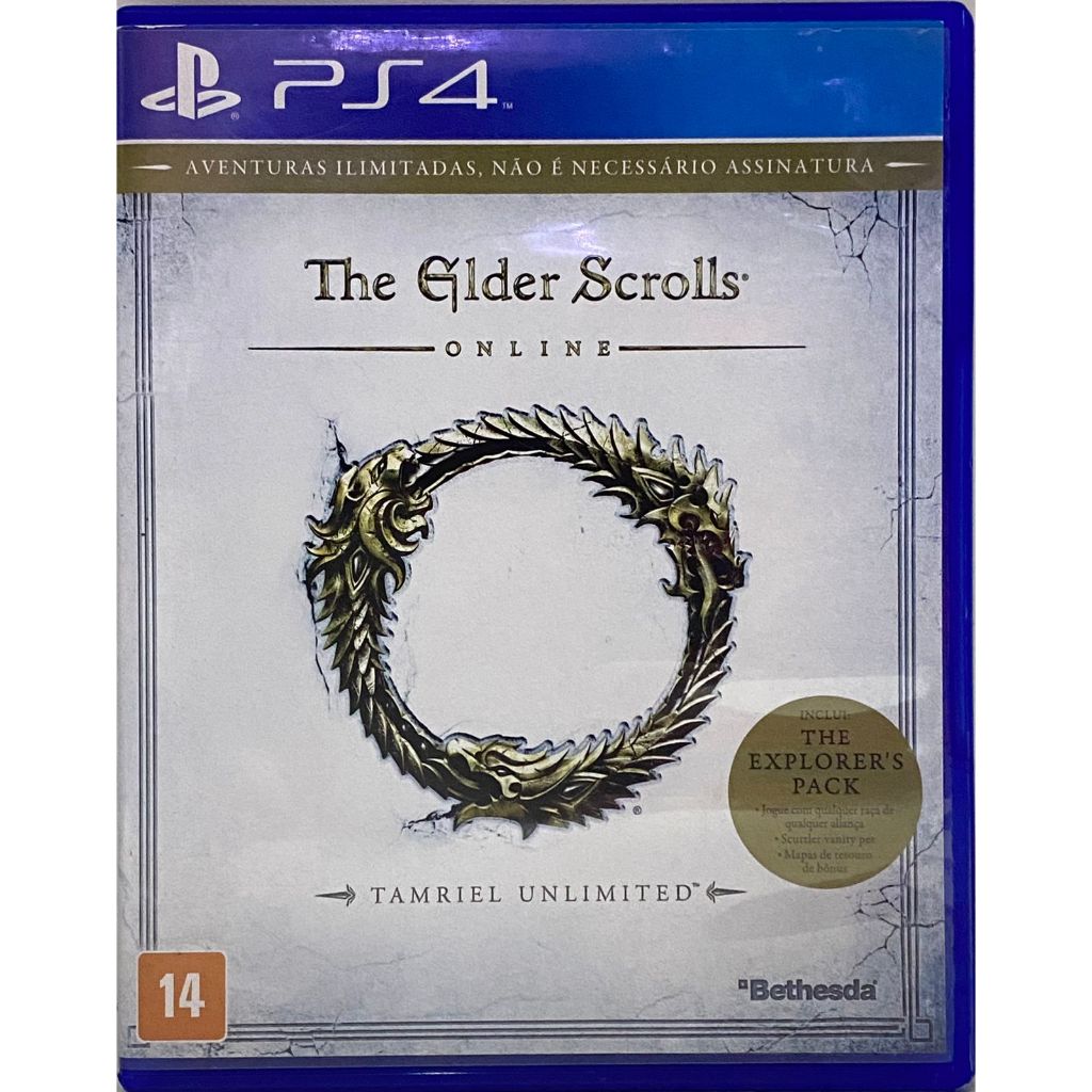 The Elder scrolls: Online (Tamriel Unlimited) - PS4 - Original
