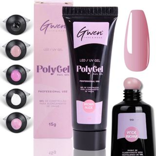 Polygel Poligel Gel Led Uv Alongamento Unhas 30g/15g - Envio Imedato em Oferta na Shopee