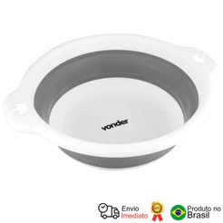 Bacia Dobrável 8 Litros Vonder