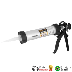 Aplicador Tubular Silicone 400 Ml Vonder