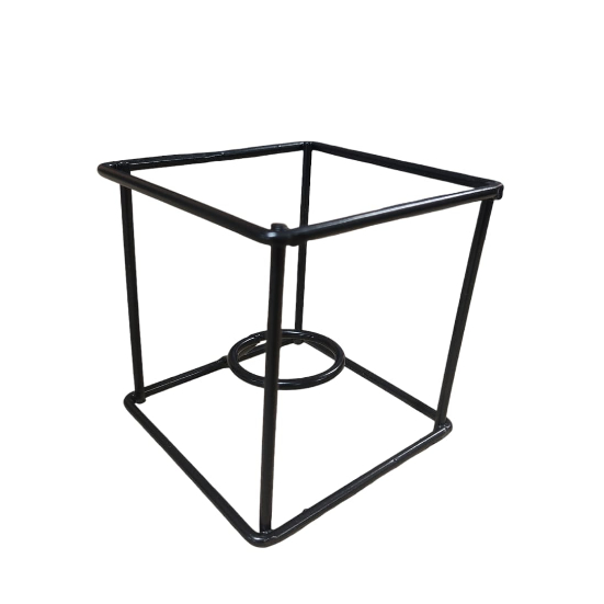 Suporte cubo Mini p/ kokedama 10x10x10cm