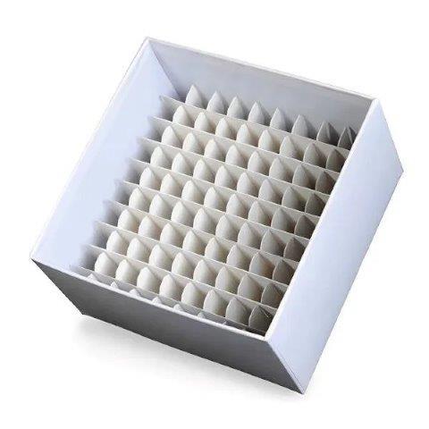 CAIXA FIBRA DE PAPELÃO 81 MICROTUBOS 1,5ML-2ML - KASVI