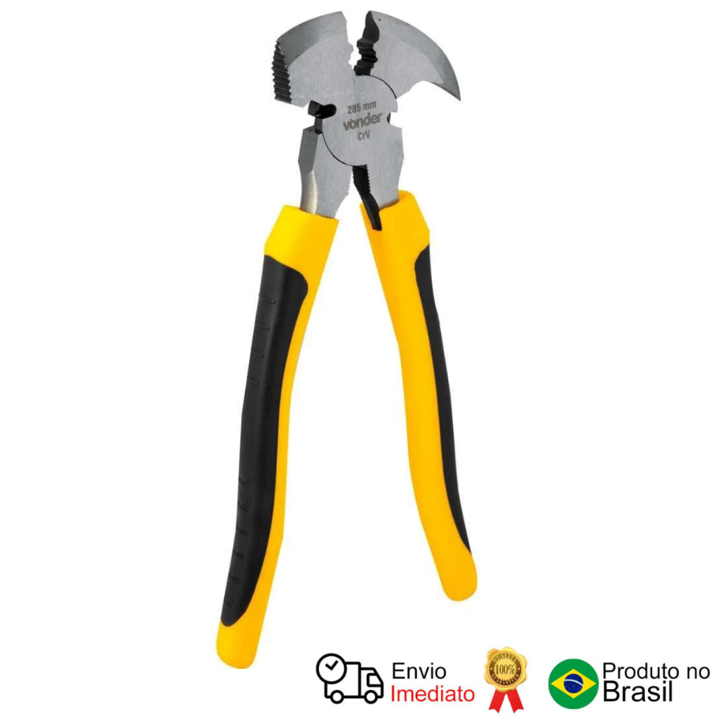 Alicate Fazendeiro 285 Mm Em Cromo Vanádio Vonder em Oferta na Shopee