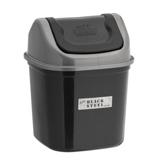 Lixeira Com Tampa Basculante 7l Cozinha Banheiro Escritório em Oferta na Shopee