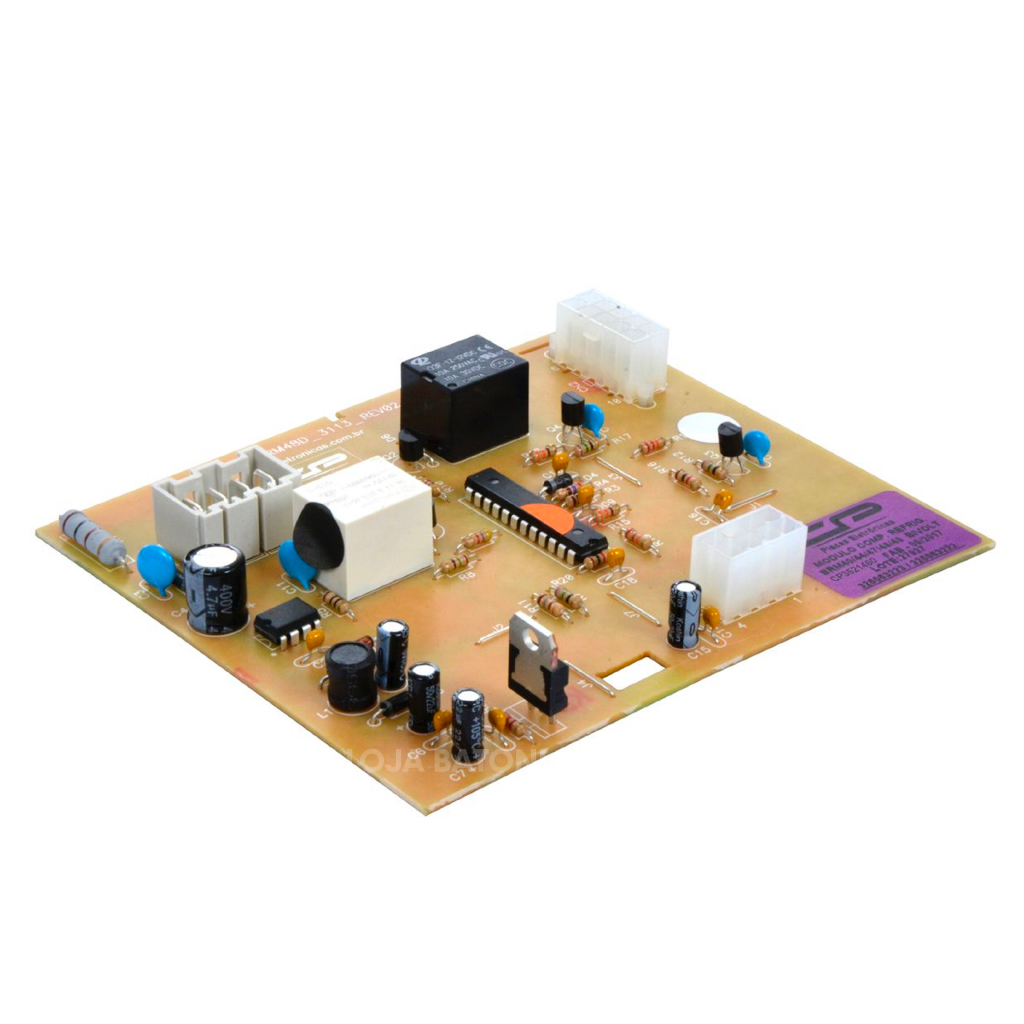 Placa Modulo para Refrigerador Brastemp Brm40 Brm44 Brm49 Bivolt
