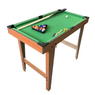 Mini Mesa de Bilhar Sinuca Snooker Tacos E Bolas Pe Alto Criança Adulto Diversão Laser Brinquedo