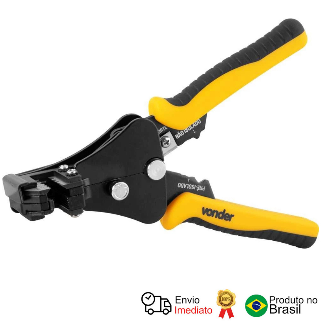Alicate Desencapador De Fios Automático Ad 180 Vonder em Oferta na Shopee