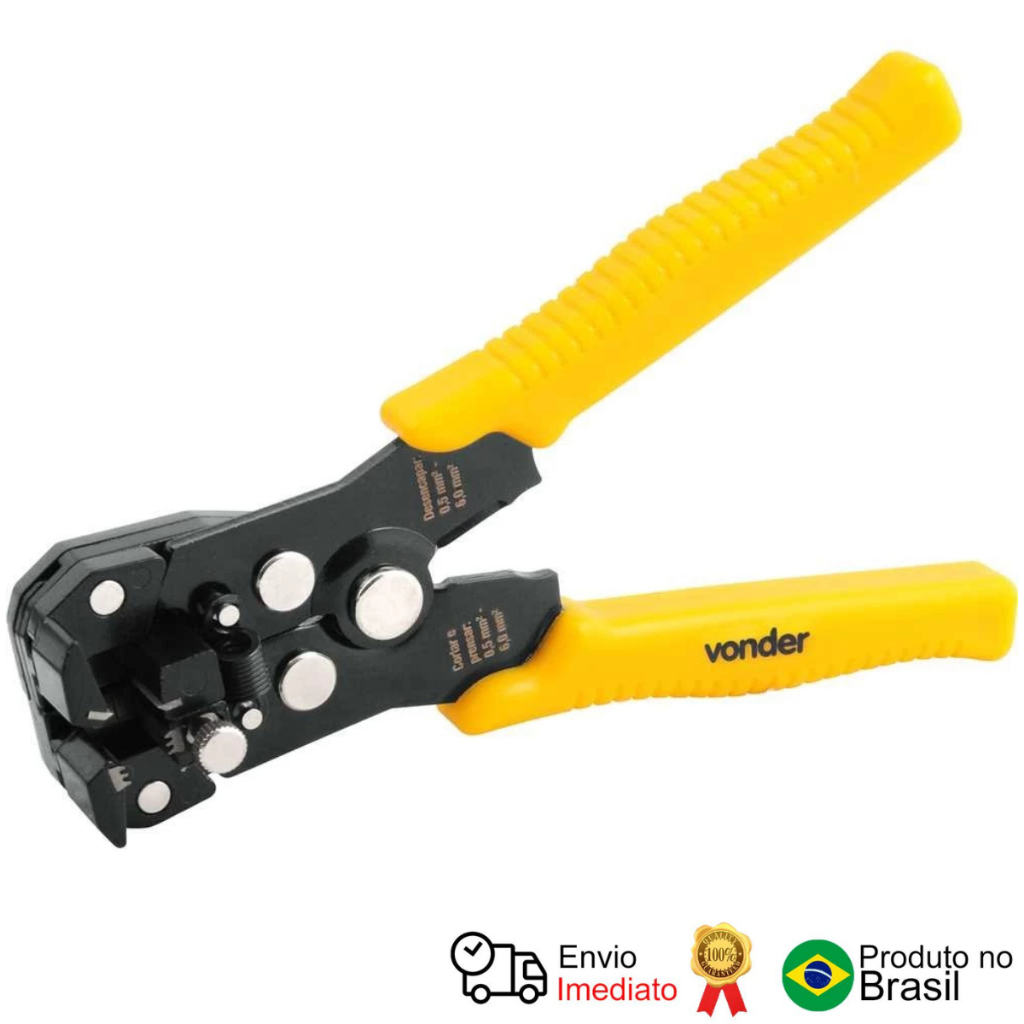 Alicate Desencapador De Fios 6 - 152 Mm Vonder em Oferta na Shopee