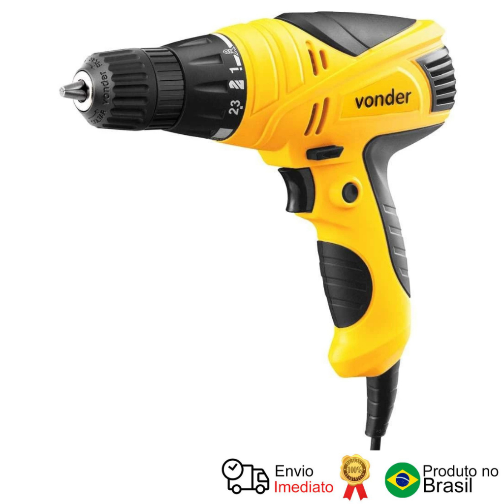 Furadeira/Parafusadeira 3/8' Fpv 300 127 V Vonder em Oferta na Shopee