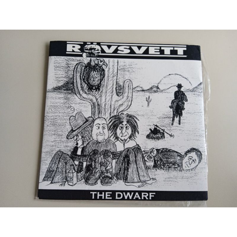 EP compacto vinil rovsvett the dwarf vinil azul ótimo estado vinil e capa