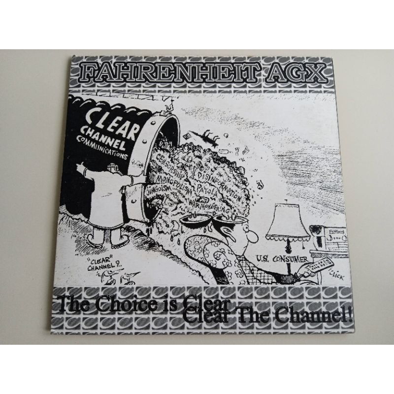 EP compacto vinil split industrial noise / fahrenheit agx vinil azul ótimo estado vinil e capa