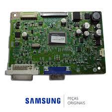 placa logica principal do monitor  sansung sincmaster 2232funcionando