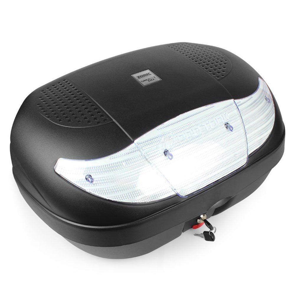 BAULETO DE MOTO 45 LITROS LENTE CRISTAL SMART BOX PRO TORK