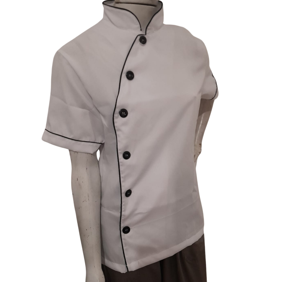 Dolma chef uniforme profissional gastronomia branco